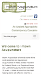 Mobile Screenshot of intownacupuncture.com